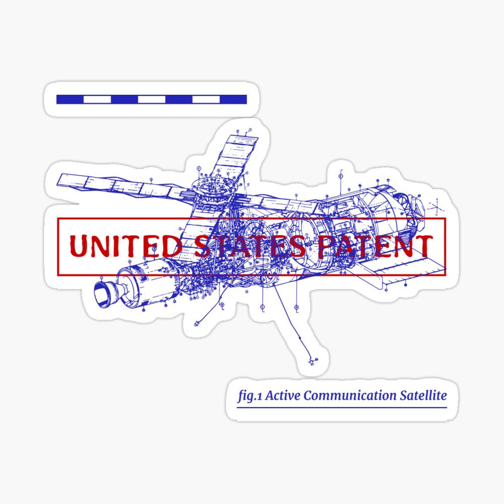 SATELLITE BLUEPRINT iPhone Case
