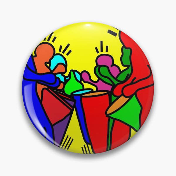 Item preview, Colorful Drummers designed and sold by tocarpercusion.