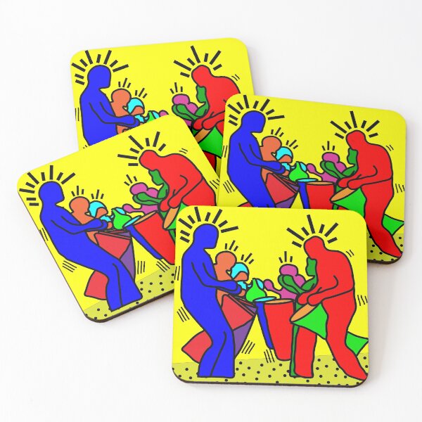 Item preview, Colorful Drummers designed and sold by tocarpercusion.