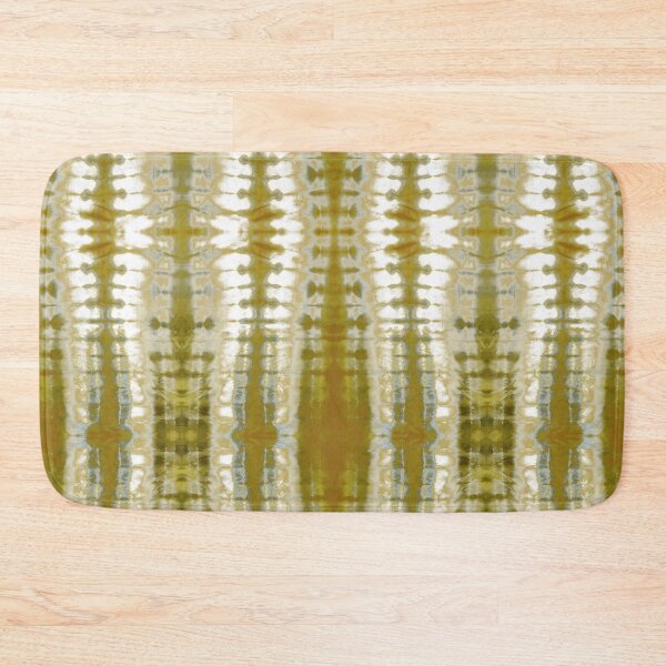Item preview, Shibori Itajime Table Olive designed and sold by Nina May Designs.
