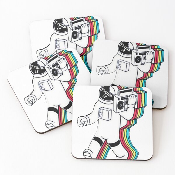Artikelvorschau, Astronaut entworfen und verkauft von Design by Sara.