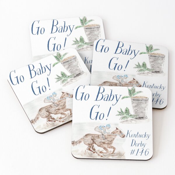 Item preview, Jockey on horse, Mint Julep, Kentucky Derby, 2020 designed and sold by CleverlyInspired.