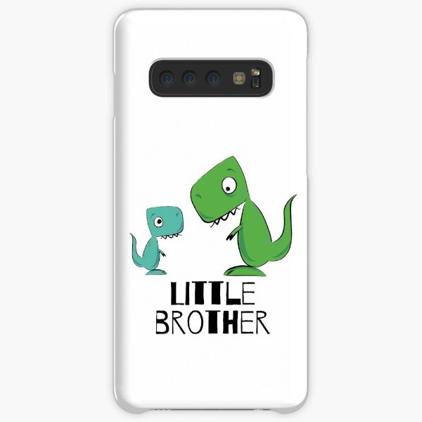 süße Dino Geschwister, little brother Samsung Galaxy Leichte Hülle