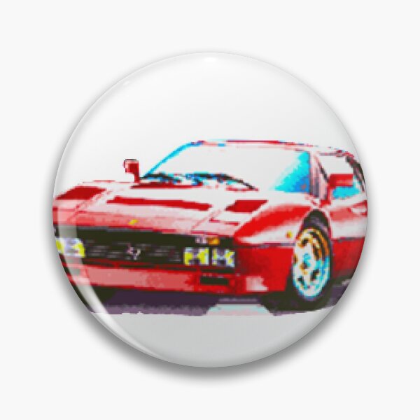 Item preview, RED SPORTS CAR PIXEL designed and sold by CharlieCreator.
