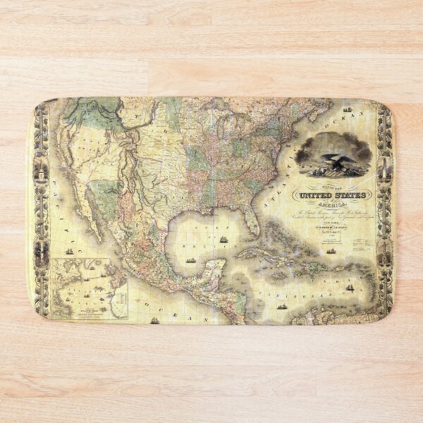 Item preview, Map of the United States of America by J.H. Colton (1849) designed and sold by allhistory.