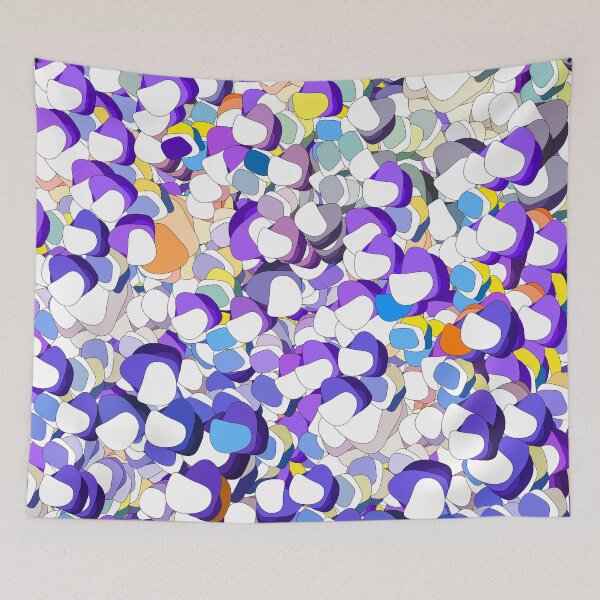 Item preview, Yellow Purple White designed and sold by PopHop.