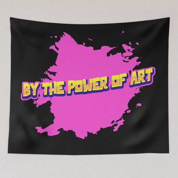 Item preview, By The Power Of Art Pink Artistic Splah designed and sold by Niina  Niskanen.