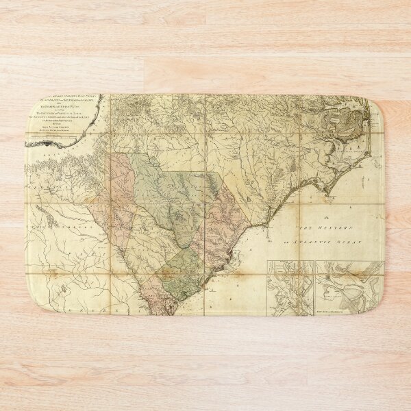 Item preview, North & South Carolina Map (1775) designed and sold by allhistory.