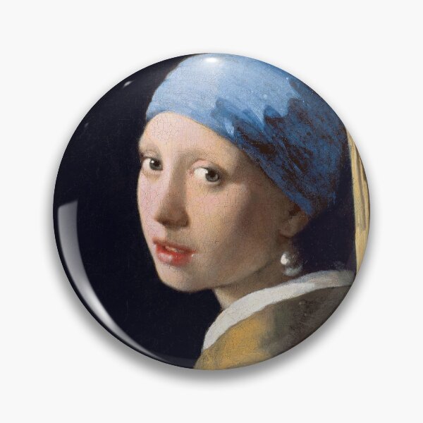 Item preview, Girl with a Pearl Earring by Johannes Vermeer (1665) designed and sold by allhistory.
