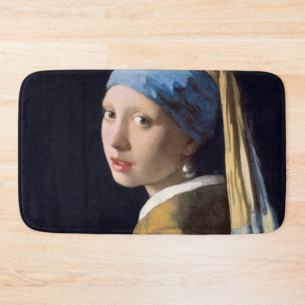 Item preview, Girl with a Pearl Earring by Johannes Vermeer (1665) designed and sold by allhistory.