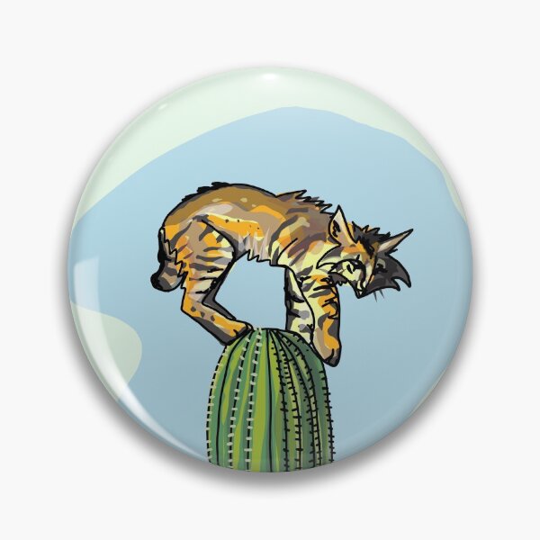 Item preview, Bobcat - Prickly little situation designed and sold by Bundoodle.