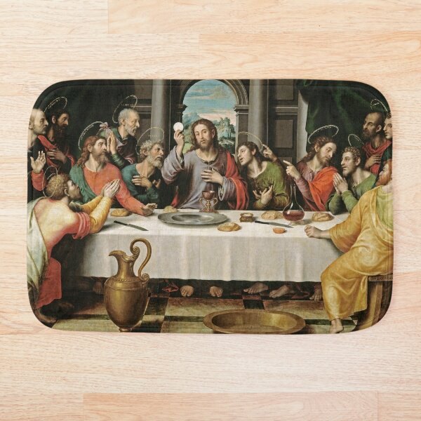 Item preview, The Last Supper (Ultima Cena) by Joan de Joanes (c. 1562) designed and sold by allhistory.