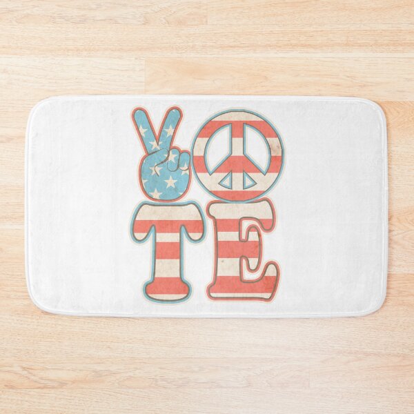 Item preview, Vote 2020 Election Vintage Stars and Stripes Peace Sign designed and sold by funnytshirtemp.