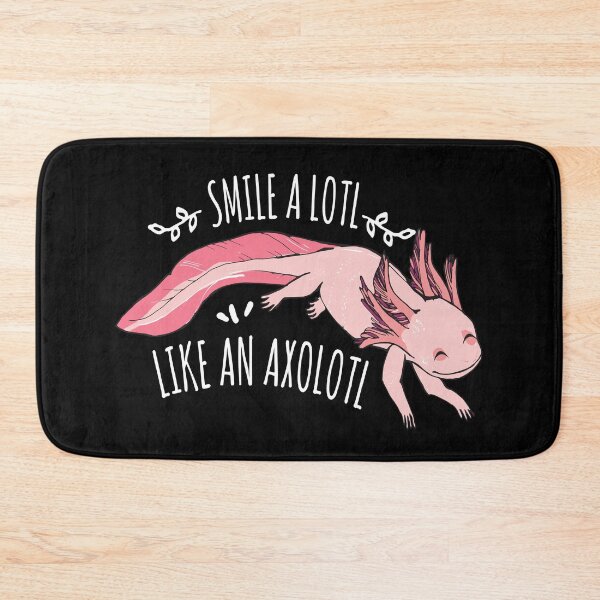 Item preview, Smile A Lotl Like An Axolotl Lurch Amphibian Sweet designed and sold by MooonTees.