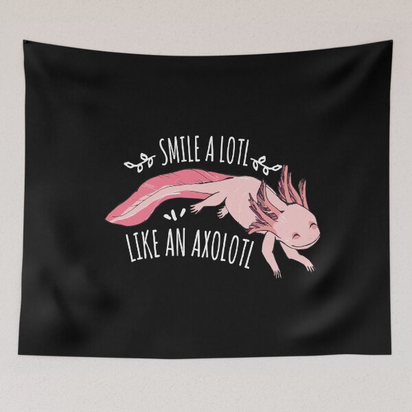 Item preview, Smile A Lotl Like An Axolotl Lurch Amphibian Sweet designed and sold by MooonTees.