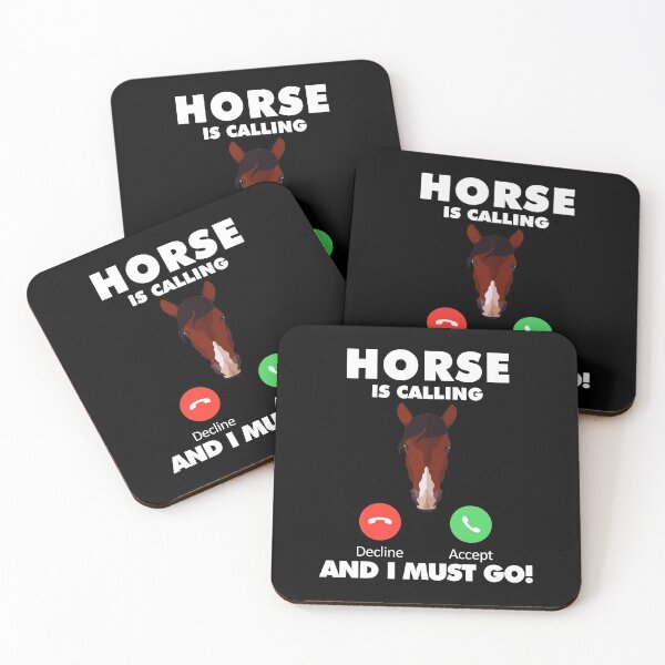 Item preview,  My Horse is Calling and I Must Go Animals Lover designed and sold by HelloFromAja.