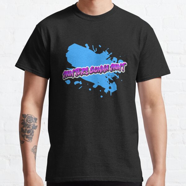 Painters Gonna Paint Turquoise Splash Classic T-Shirt