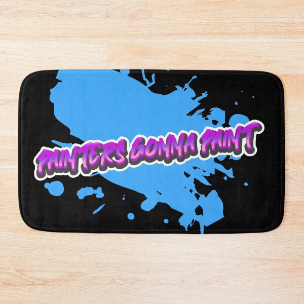 Item preview, Painters Gonna Paint Turquoise Splash designed and sold by Niina  Niskanen.