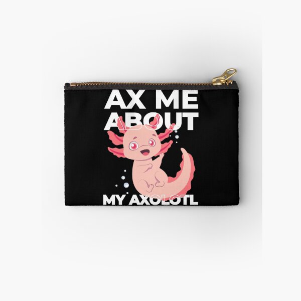 Item preview, AX Me About My Axolotl Lurch Terrarium Aquarium designed and sold by MooonTees.