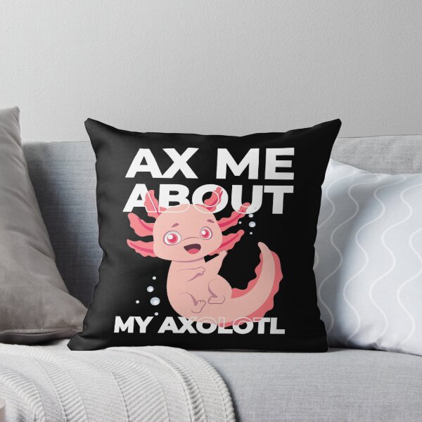 Item preview, AX Me About My Axolotl Lurch Terrarium Aquarium designed and sold by MooonTees.