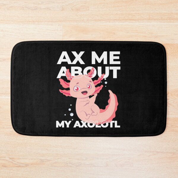 Item preview, AX Me About My Axolotl Lurch Terrarium Aquarium designed and sold by MooonTees.