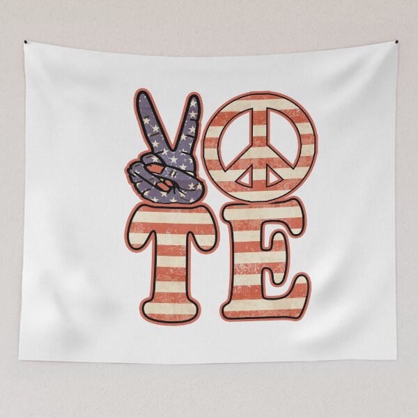 Item preview, Vote 2020 Election Vintage Stars and Stripes Star designed and sold by funnytshirtemp.