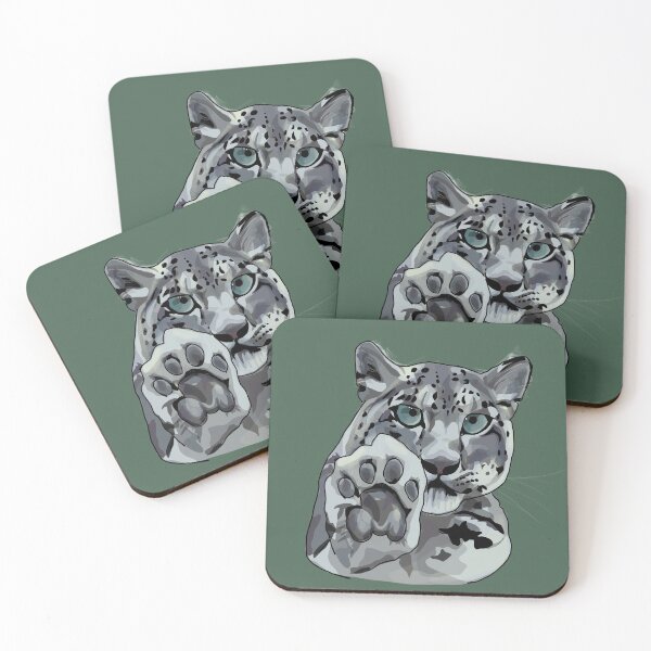 Item preview, A touch of Snow Leopard designed and sold by Bundoodle.