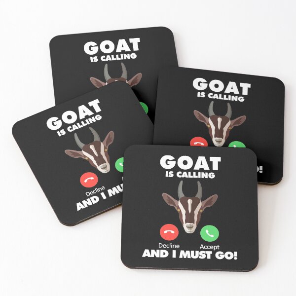 Item preview, My Goat is Calling and I Must Go Animals Lover designed and sold by HelloFromAja.