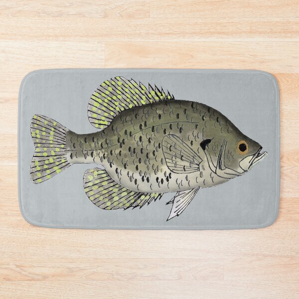 Item preview, Black Crappie designed and sold by fishfolkart.
