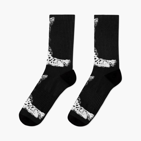 Item preview, Cheetah Animal Portrait black and white (dark background) designed and sold by MMMSdesigns.