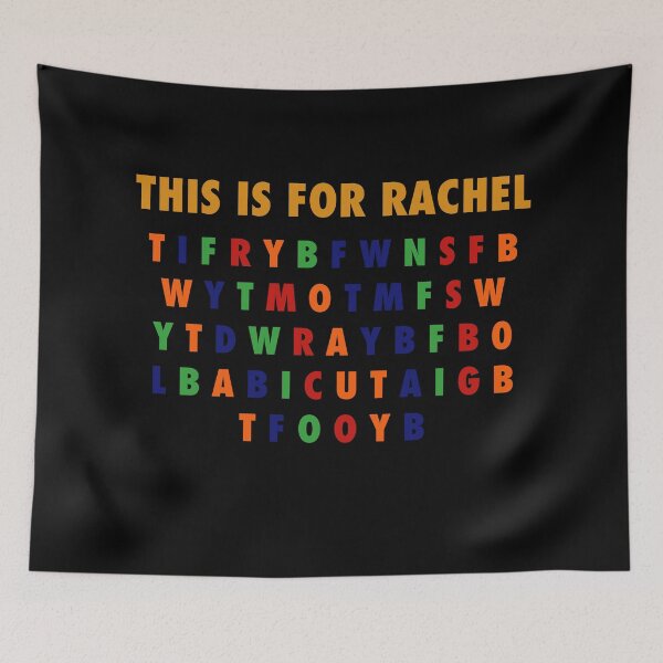 Artikelvorschau, This is for rachel shirt, This sis for rachel stickers entworfen und verkauft von TekknoOutfits.