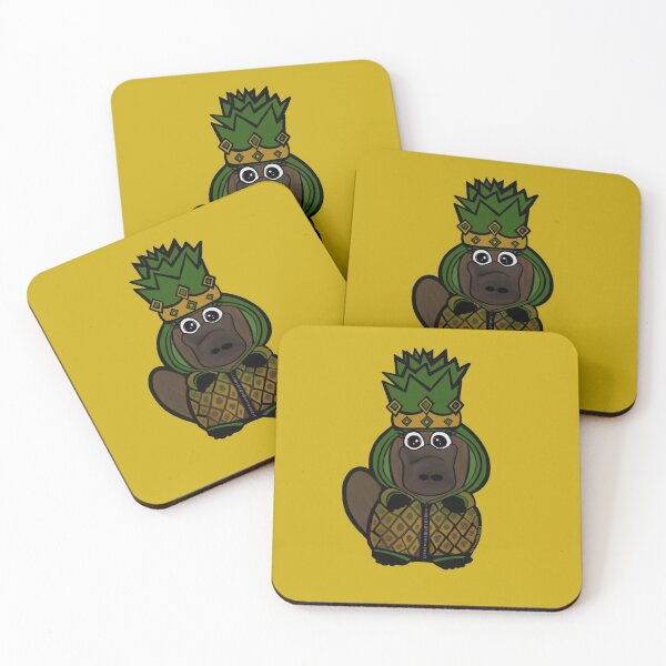 Item preview, PINEAPPLE QUEEN PLATYPUS designed and sold by hannaHKyong.
