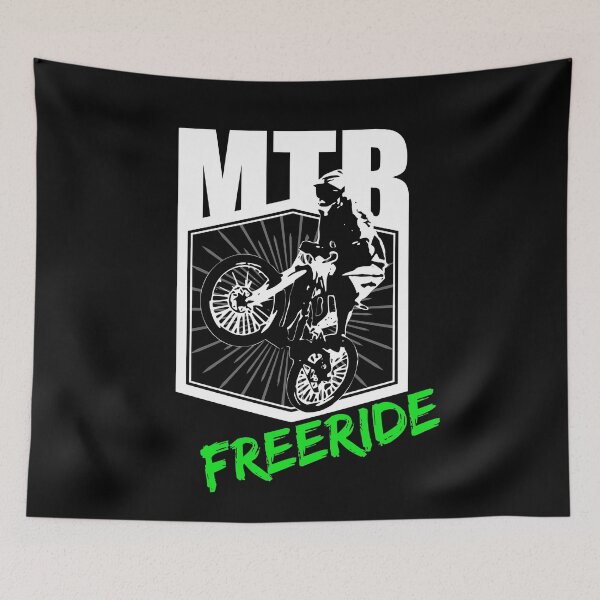 Item preview, MTB freeride mountain bike free ride logo designed and sold by Denis Rösler.
