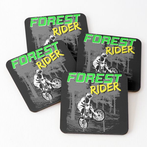 Item preview, Mountain bike forest rider downhill biker cross designed and sold by Denis Rösler.
