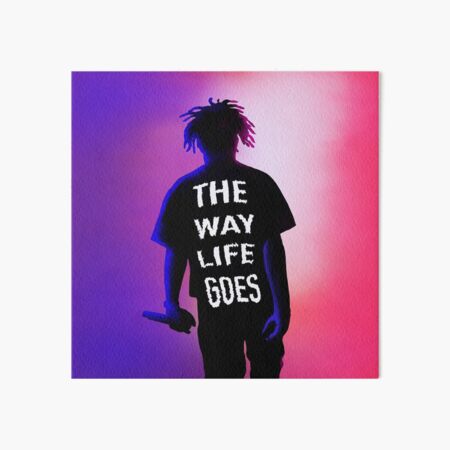 The way life goes Art Board Print