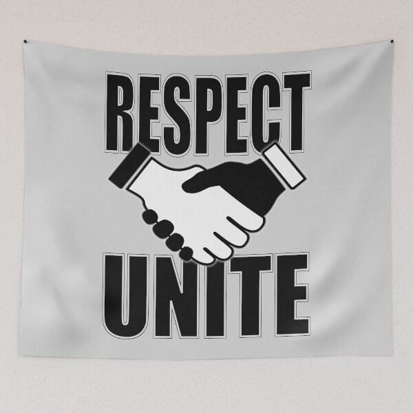 Item preview, RESPECT AND UNITE designed and sold by Paparaw.