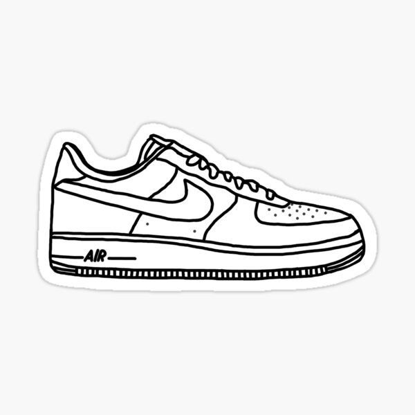 custom air force 1 stickers