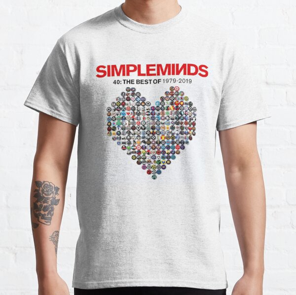 Vintage Simple Minds Shirt Real Life Tour Rock Band T Shirt