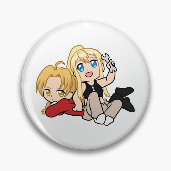 Item preview, Edward and Winry designed and sold by SailorMoonie.