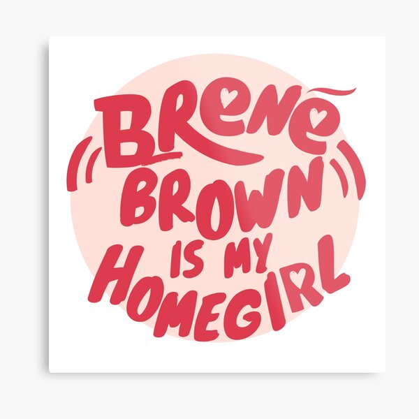 Aperçu de l'œuvre BRENE BROWN créée et vendue par ashstatcreative.
