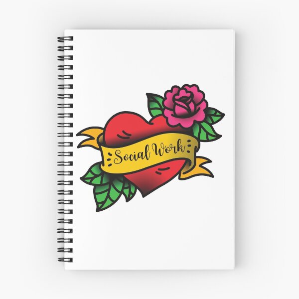 Item preview, SOCIAL WORK TATTOO designed and sold by ashstatcreative.