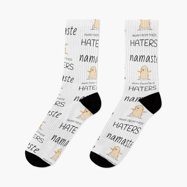 Item preview, Namaste Away From These Haters designed and sold by passiveisopod.