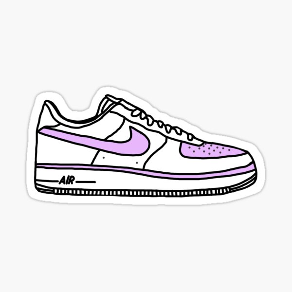 pink and purple air force ones