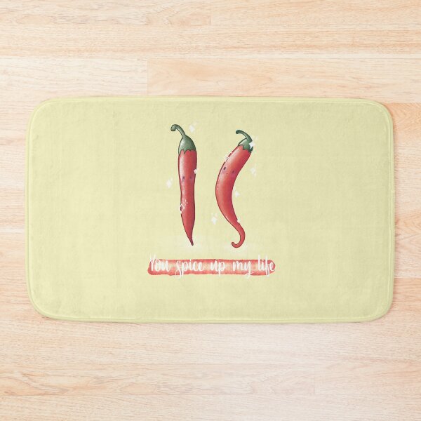 Item preview, You spice up my life pun card designed and sold by AliciaBarten.