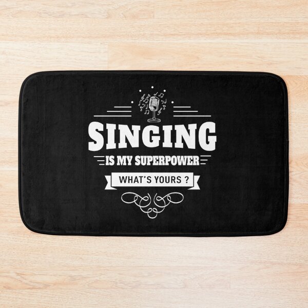 Item preview, Singing is my Superpower (white) designed and sold by DCornel.