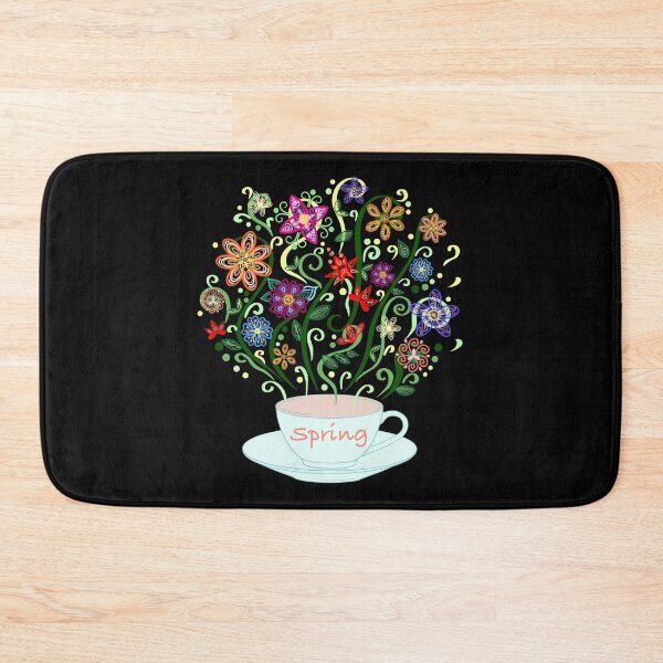 Item preview, Spring in a Cup Cute Pretty Nature Flower  designed and sold by Kate Hyunsu Cho.