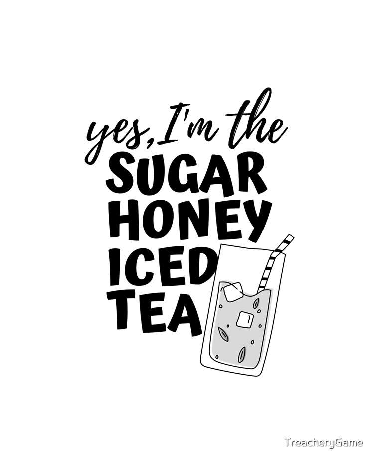 Suger honey ice tea