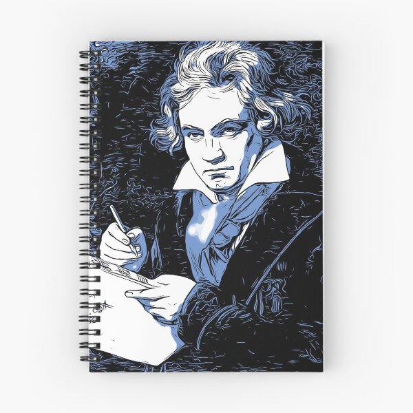 Item preview, Ludwig van Beethoven, in Classic Blue 2020 Color of the Year designed and sold by Schulbrot.