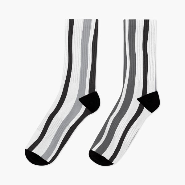 Item preview, Stripes in Gray Black White Pattern designed and sold by ValeriesGallery.