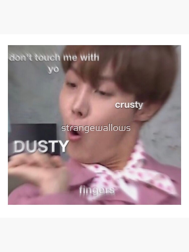 Lámina fotográfica «no me toques con tus dedos polvorientos y ...